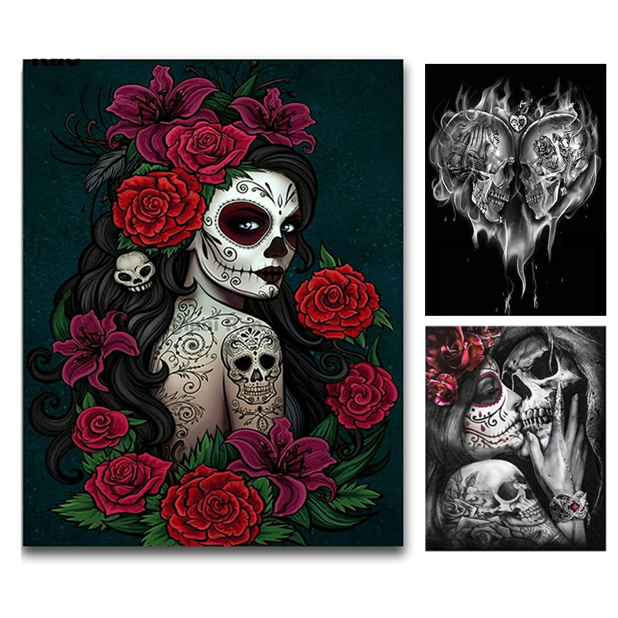 Skull rose girl diamond painting,full,square,round diamond embroidery love,mosaic diamond diy handwork puzzle diamant Hobby
Skull rose girl diamond painting,full,square,round diamond embroidery love,mosaic diamond diy handwork puzzle diamant Hobby