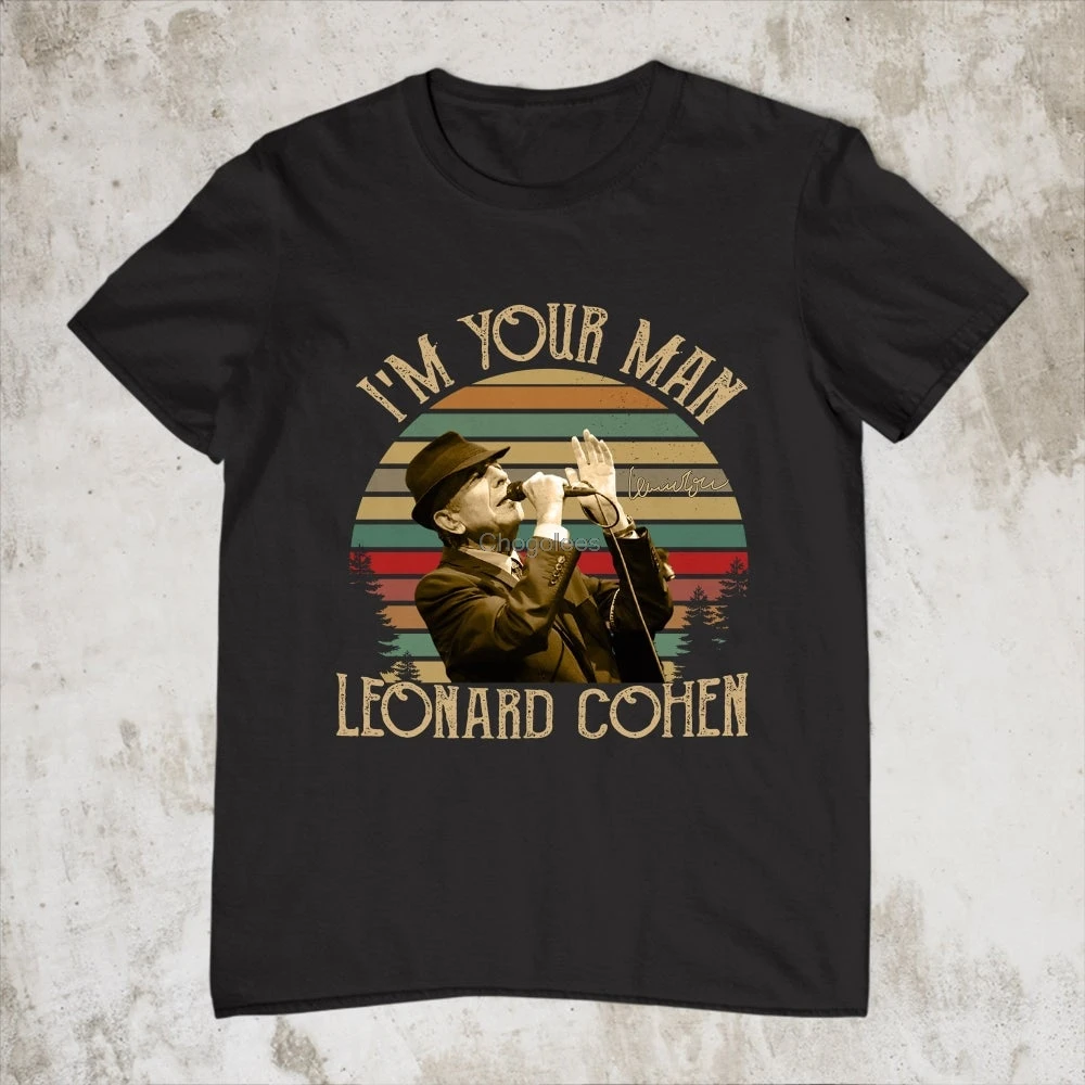 I'm your man Leonard Cohen signature vintage T Shirt Leonard Cohen T Shirt Graphic Tee
I'm your man Leonard Cohen signature vintage T Shirt Leonard Cohen T Shirt Graphic Tee