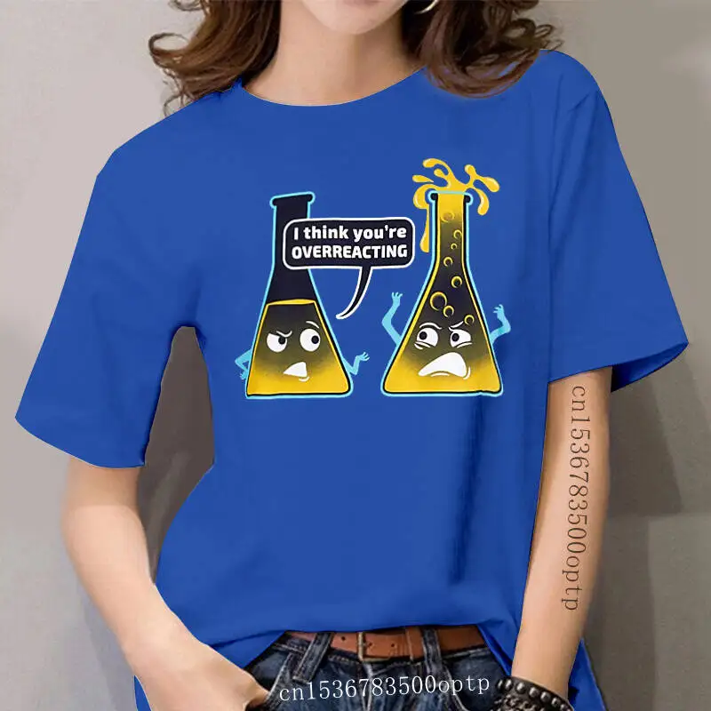 You're Overreacting Chemistry Humor Funny Science Teacher Pun Unisex T-Shirt(1)
You're Overreacting Chemistry Humor Funny Science Teacher Pun Unisex T-Shirt(1)
