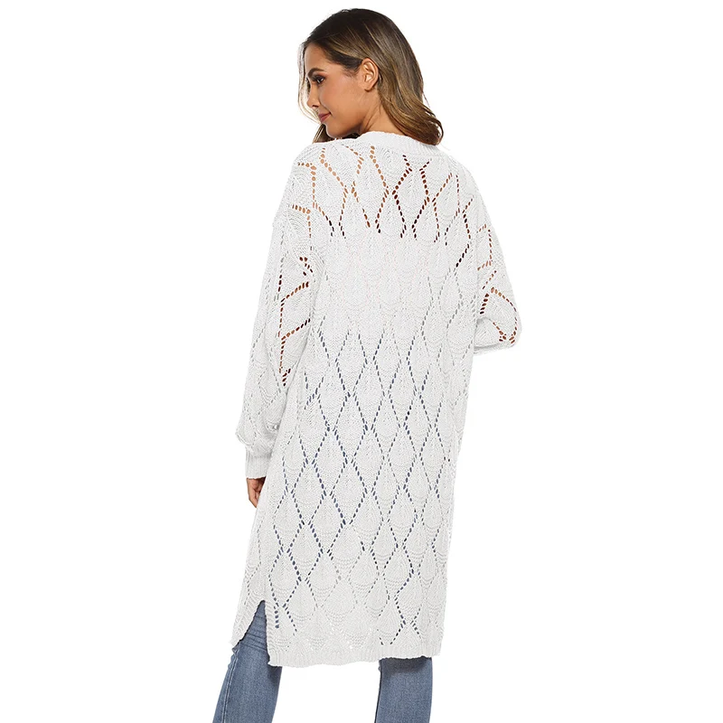 2019 Autumn New Fashion Women Cardigan Coats Loose V Neck Long Sleeve Solid Hollow Out Casual Loose Feminino Outerwear Arrival
2019 Autumn New Fashion Women Cardigan Coats Loose V Neck Long Sleeve Solid Hollow Out Casual Loose Feminino Outerwear Arrival