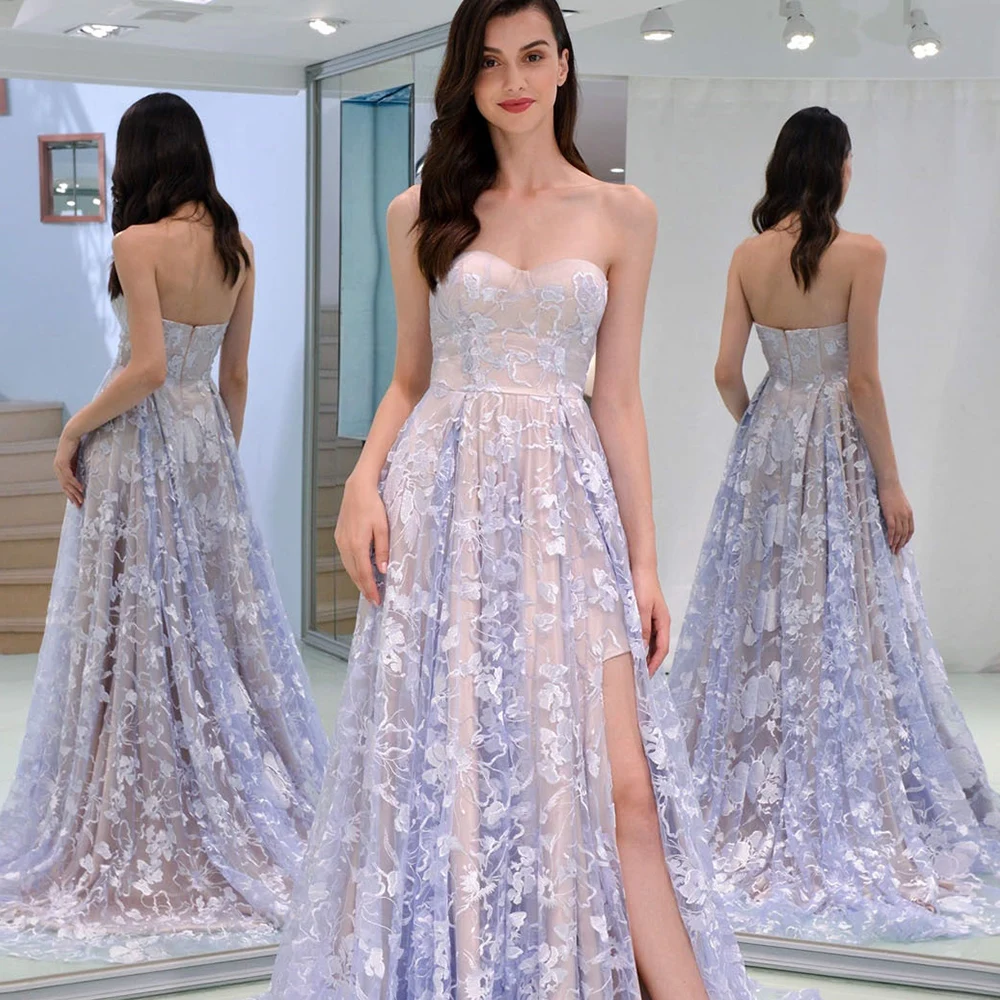 Dioflyusa Woman Bandeau Purple Long Embroidery Split Fork Backless Engagement Prom Dress Cocktail Party Evening Wedding Dress
Dioflyusa Woman Bandeau Purple Long Embroidery Split Fork Backless Engagement Prom Dress Cocktail Party Evening Wedding Dress