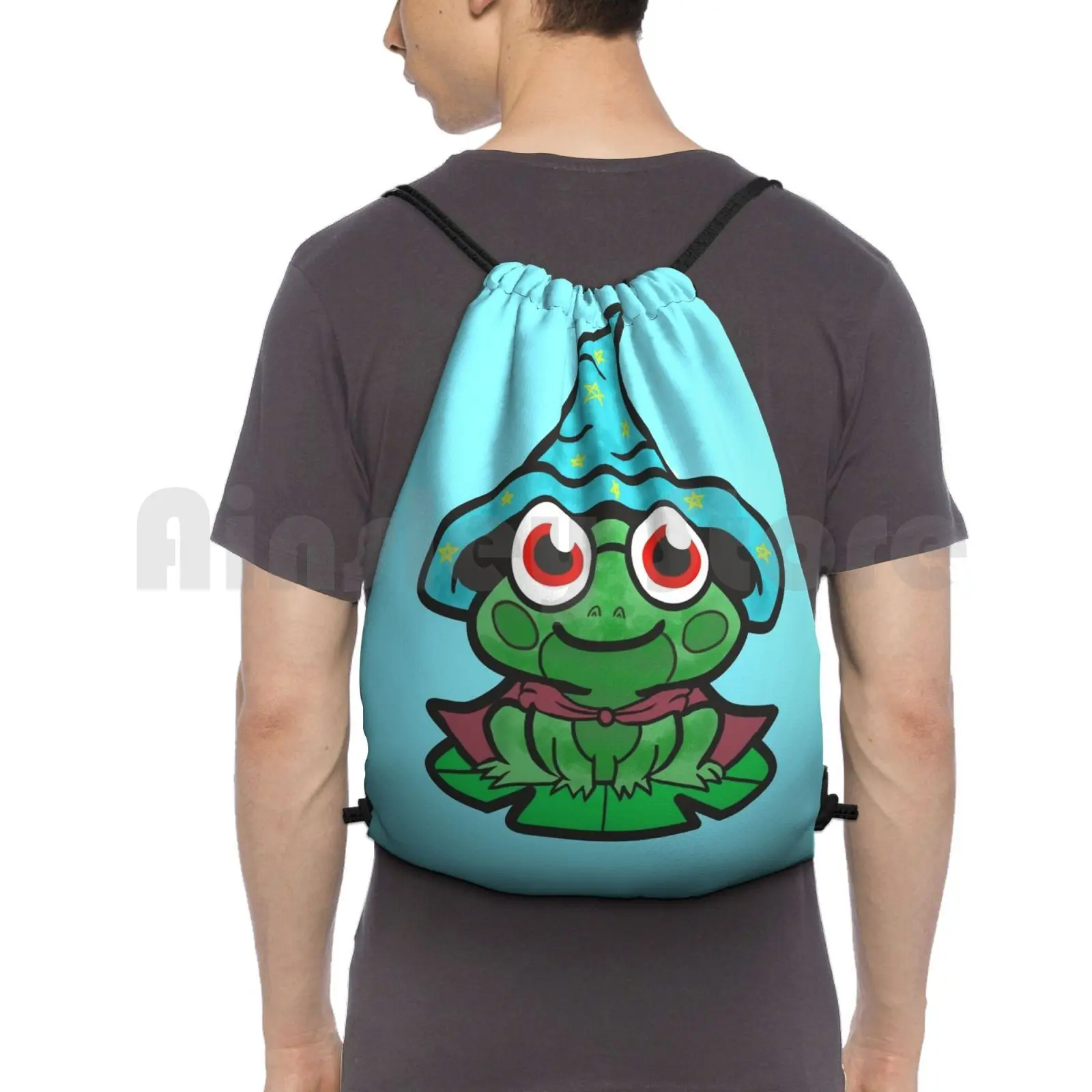 Magic Frog Wizard Backpack Drawstring Bag Riding Climbing Gym Bag Magic Frog Magician Frog Magic Conjure Frogs Magical Funny
Magic Frog Wizard Backpack Drawstring Bag Riding Climbing Gym Bag Magic Frog Magician Frog Magic Conjure Frogs Magical Funny
