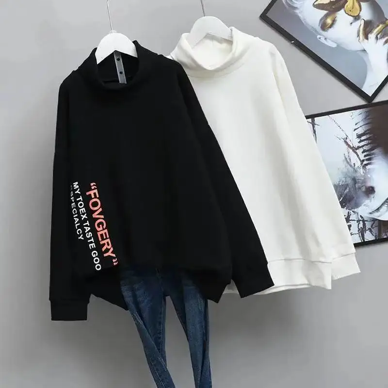 Large Plus Size Add Fleece Loose Girls Casual Women Clothes Turtleneck Tops Long Sleeve Warm Hoodies For Teen Lady Long Hoody
Large Plus Size Add Fleece Loose Girls Casual Women Clothes Turtleneck Tops Long Sleeve Warm Hoodies For Teen Lady Long Hoody
