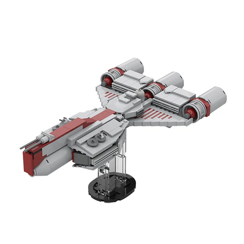 MOC-35566 Mini Republic Frigate Building Blocks Space plan fighter Aircraft model bricks toys for kids Children collection gift
MOC-35566 Mini Republic Frigate Building Blocks Space plan fighter Aircraft model bricks toys for kids Children collection gift