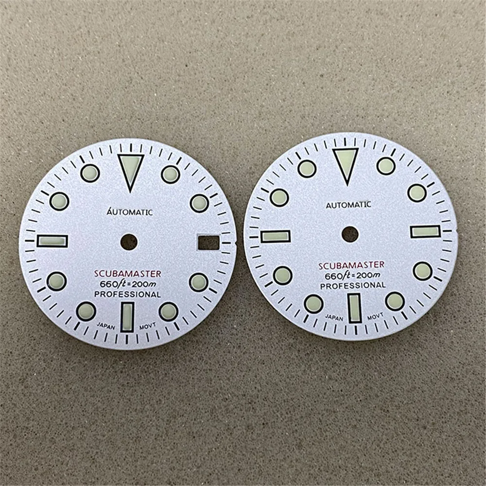 Repair Parts SKX007 28.5mm Watch Dial White Plate Green Lminous For NH35/NH36 Automatic Movement
Repair Parts SKX007 28.5mm Watch Dial White Plate Green Lminous For NH35/NH36 Automatic Movement