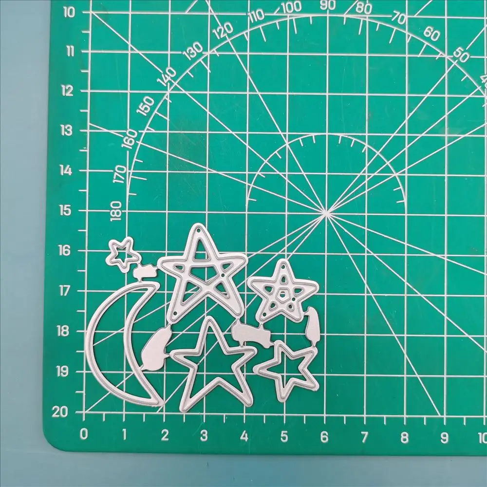 Stars and moon Metal Cutting Dies New for Scrapbooking DIY Album Embossing Folder Paper Card Maker Template Stencils 
Stars and moon Metal Cutting Dies New for Scrapbooking DIY Album Embossing Folder Paper Card Maker Template Stencils