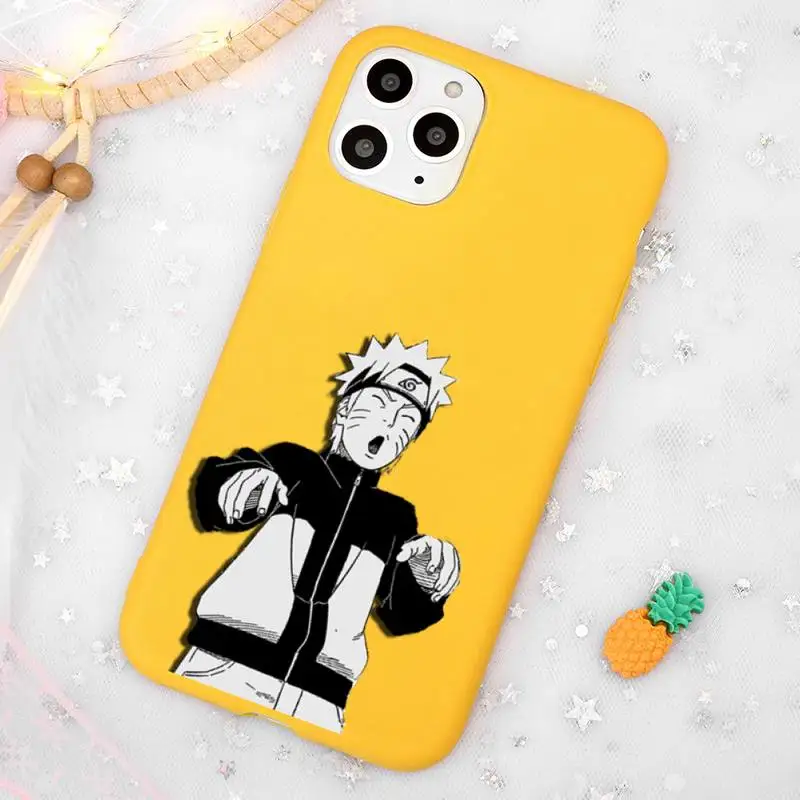 Naruto Funny cute Phone Case Candy Color Yellow for iPhone 11 12 pro XS MAX 8 7 6 6S Plus X 5S SE 2020 XR
Naruto Funny cute Phone Case Candy Color Yellow for iPhone 11 12 pro XS MAX 8 7 6 6S Plus X 5S SE 2020 XR