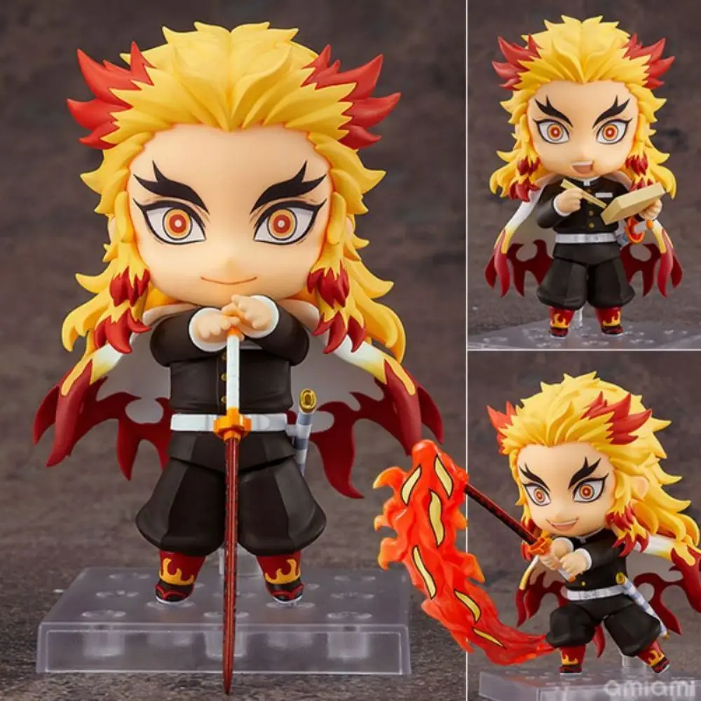 Оригинальная аниме игрушка Rengoku Kyoujurou Kimetsu no Yaiba рассекающая демонов мультфильм Q версия гаражный комплект Подвижная кукла экшн-фигурка моде...
Оригинальная аниме игрушка Rengoku Kyoujurou Kimetsu no Yaiba рассекающая демонов мультфильм Q версия гаражный комплект Подвижная кукла экшн-фигурка моде...