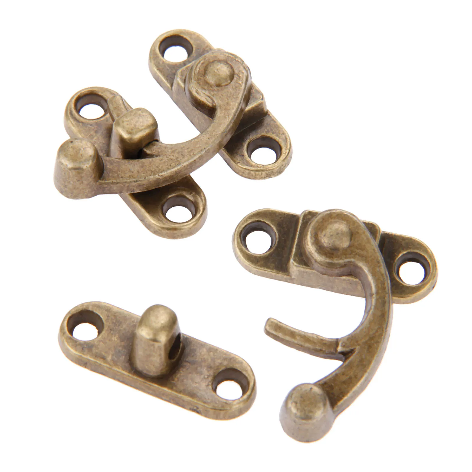 2pcs 29*33mm Antique Bronze Box Hasps w/screw Decor Latch Hasp Clasp Buckle Jewelry Case Horn Padlock Alloy Old Chinese Style
2pcs 29*33mm Antique Bronze Box Hasps w/screw Decor Latch Hasp Clasp Buckle Jewelry Case Horn Padlock Alloy Old Chinese Style
