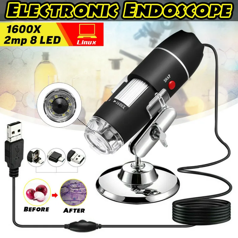 1Pcs 1600X Wifi Electronic Handheld Portable Digital USB Interface Electron Stereo Microscopes 8 LED Bracket For Android IOS PC
1Pcs 1600X Wifi Electronic Handheld Portable Digital USB Interface Electron Stereo Microscopes 8 LED Bracket For Android IOS PC
