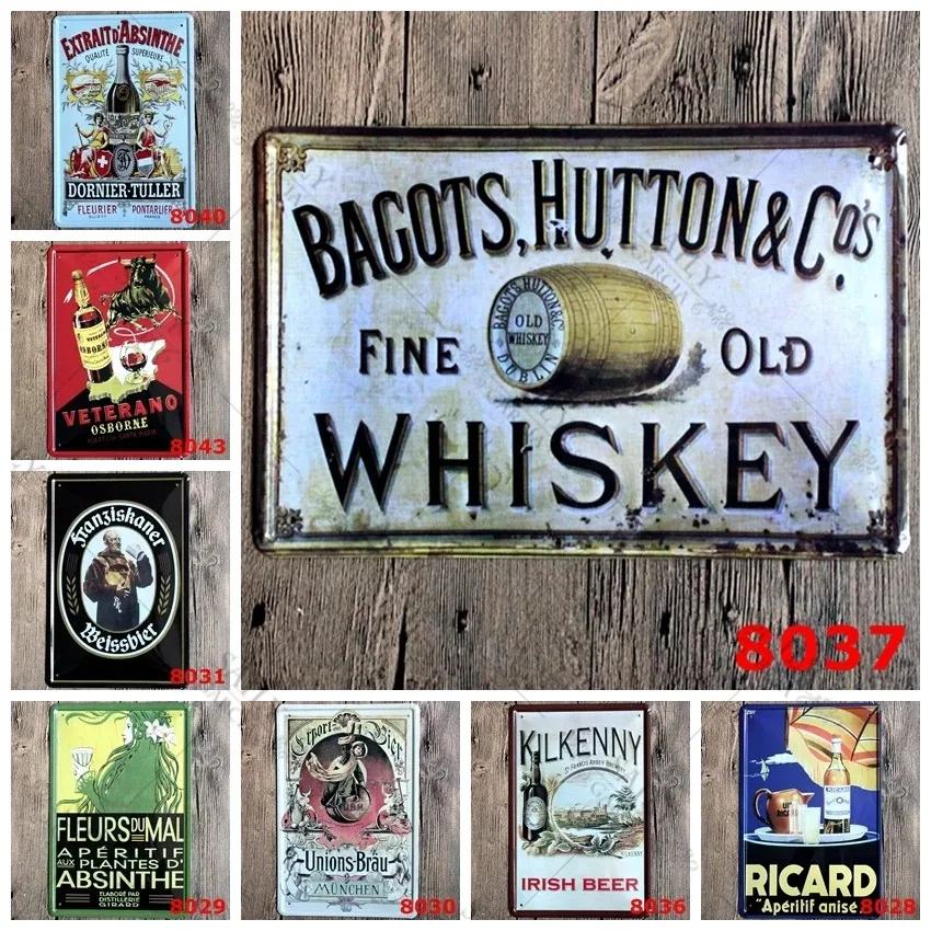 Ретро винтажный жестяной знак винный сок металлический постер Паб Бар знак Спальня украшение металлические пластины настенное искусство м... 
Ретро винтажный жестяной знак винный сок металлический постер Паб Бар знак Спальня украшение металлические пластины настенное искусство м...