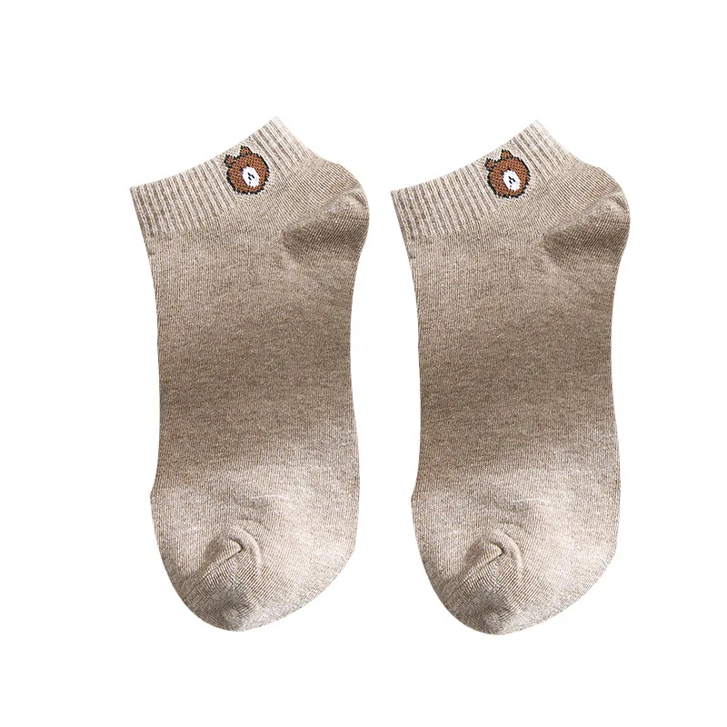 Summer Thin Boat Socks Cute Women'S Socks Light Mouth Bear Female Socks
Summer Thin Boat Socks Cute Women'S Socks Light Mouth Bear Female Socks