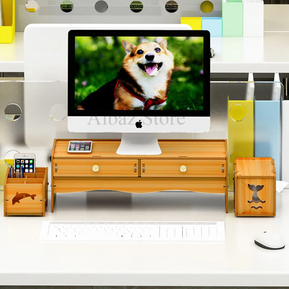 Office Computer Increased Rack Monitor Screen Base Heightened Desktop Keyboard Storage Organize Computer Desk Organizer
Office Computer Increased Rack Monitor Screen Base Heightened Desktop Keyboard Storage Organize Computer Desk Organizer