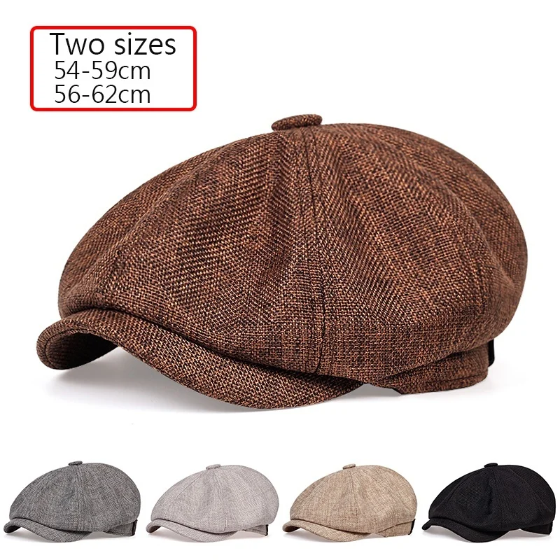 New men's casual newsboy hat spring and autumn self-cultivation retro beret fashion casual all-match hat unisex octagonal hat
New men's casual newsboy hat spring and autumn self-cultivation retro beret fashion casual all-match hat unisex octagonal hat