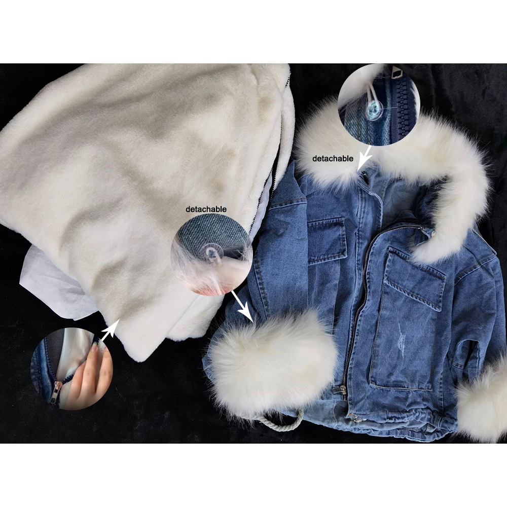 Jean Jacket Women Denim Casual Jacket Women Long Sleeve Short Thick Warm Coats Winter Outwear Office Ladies Solid Streetwear
Jean Jacket Women Denim Casual Jacket Women Long Sleeve Short Thick Warm Coats Winter Outwear Office Ladies Solid Streetwear