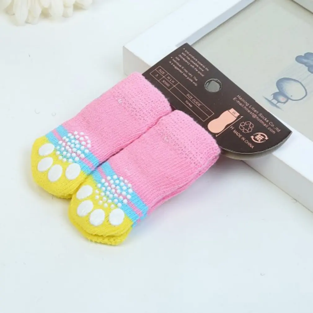 Fashion Cartoon Cute Pet Socks Soft Comfortable Cotton Knits Socks Shoes Anti-slip Socks for Dogs Thick Warm Boot Socks S/ M /L
Fashion Cartoon Cute Pet Socks Soft Comfortable Cotton Knits Socks Shoes Anti-slip Socks for Dogs Thick Warm Boot Socks S/ M /L