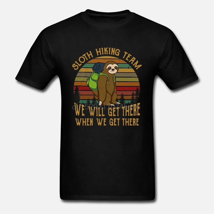 Equipo de senderismo perezoso vamos a llegar all Vintage hombres camiseta negro algodn S-6XL
Equipo de senderismo perezoso vamos a llegar all Vintage hombres camiseta negro algodn S-6XL