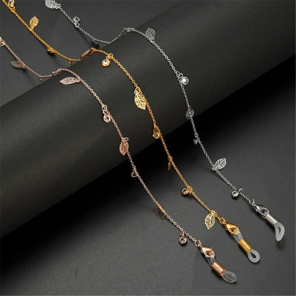 70/80cm Leaves Glassess Chain Reading Sunglasses Chains Lanyards Eyeglasses Cord Rope Strap Holder Mask Chain Eyewear Accessori
70/80cm Leaves Glassess Chain Reading Sunglasses Chains Lanyards Eyeglasses Cord Rope Strap Holder Mask Chain Eyewear Accessori