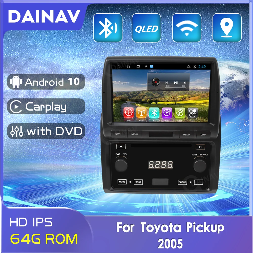 2din Android Car Radio Autoradio Multimedia Player For Toyota Land cruise pickup LC57 2005 with DVD GPS navigation Stereo
2din Android Car Radio Autoradio Multimedia Player For Toyota Land cruise pickup LC57 2005 with DVD GPS navigation Stereo
