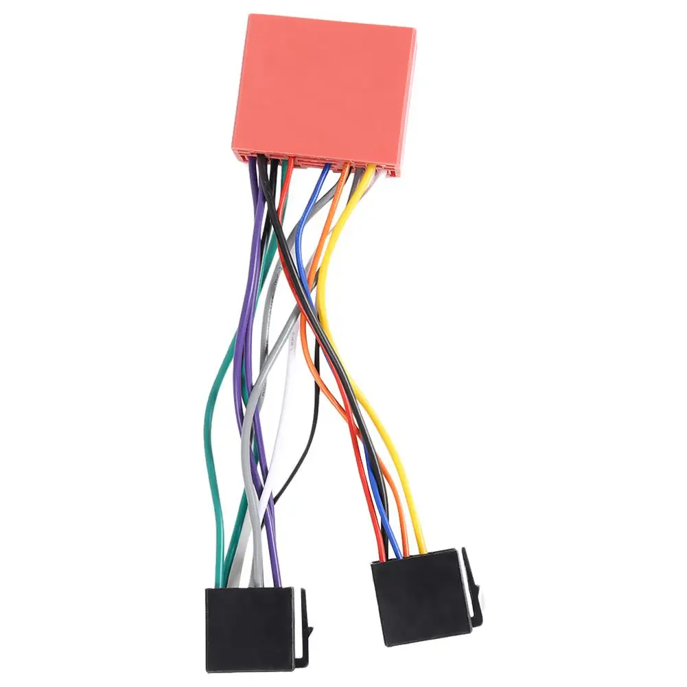 Car Stereo Radio Player ISO Wiring Fine ABS Injection Molding Plastic Metal Harness Connector 13 Pin for Mazda 2 03-06
Car Stereo Radio Player ISO Wiring Fine ABS Injection Molding Plastic Metal Harness Connector 13 Pin for Mazda 2 03-06