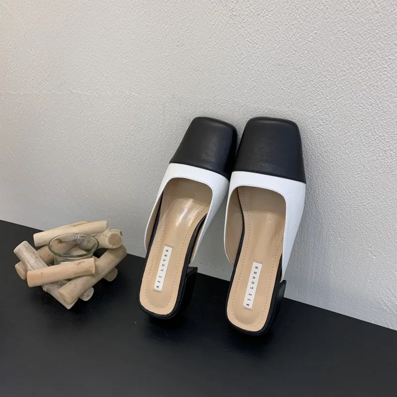 Female Shoes Square heel Slippers Heels Low Cover Toe Slides 2021 Block High Summer Rome PU Pumps Fabric Basic Rubber Mary Janes
Female Shoes Square heel Slippers Heels Low Cover Toe Slides 2021 Block High Summer Rome PU Pumps Fabric Basic Rubber Mary Janes