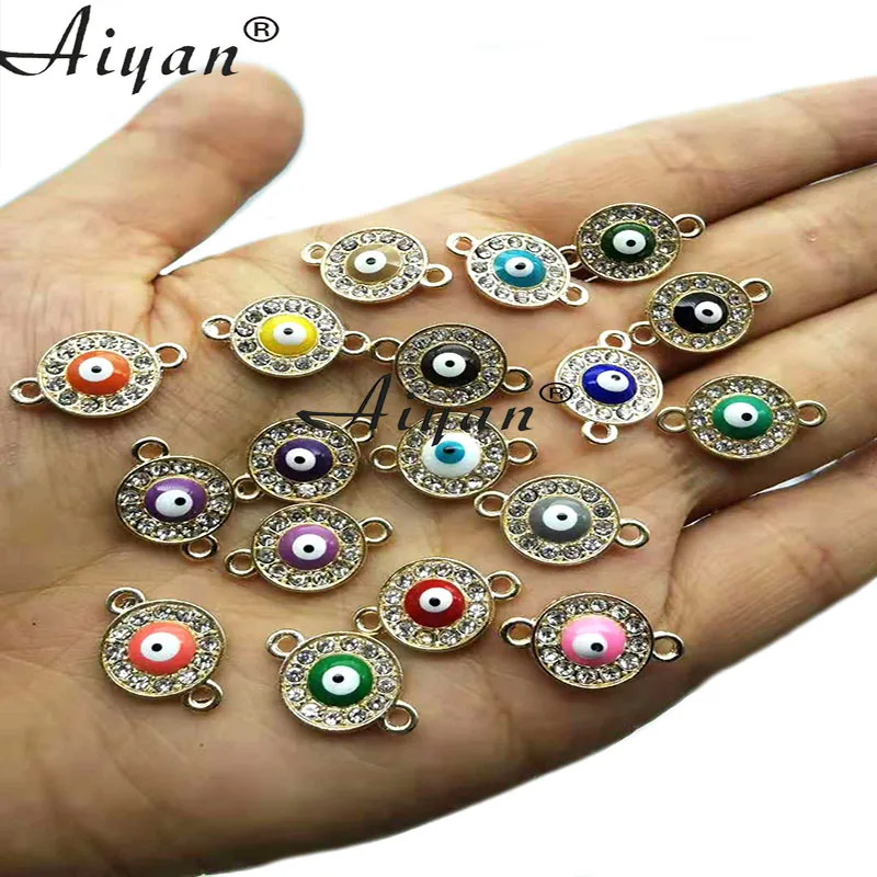 50Pieces Eyes Double Hole Alloy Fitting Connectors Many Colors Can DIY Handmade Into Braided Bracelet Or Stretch Cord Bracelet
50Pieces Eyes Double Hole Alloy Fitting Connectors Many Colors Can DIY Handmade Into Braided Bracelet Or Stretch Cord Bracelet