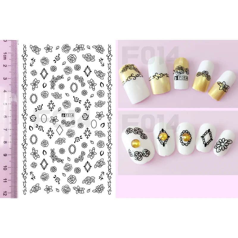 10PCS Simple black and white flower nail stickers black and white kitten bow nail art slider nail decoration decals
10PCS Simple black and white flower nail stickers black and white kitten bow nail art slider nail decoration decals