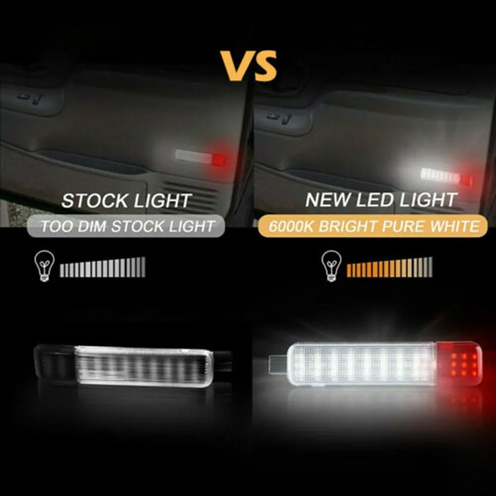 2pcs Car Door Light Interior Door Panel Courtesy LED Lights 15021517 15021518 12V For Chevrolet & GMC C/K Car Lights Accessories
2pcs Car Door Light Interior Door Panel Courtesy LED Lights 15021517 15021518 12V For Chevrolet & GMC C/K Car Lights Accessories