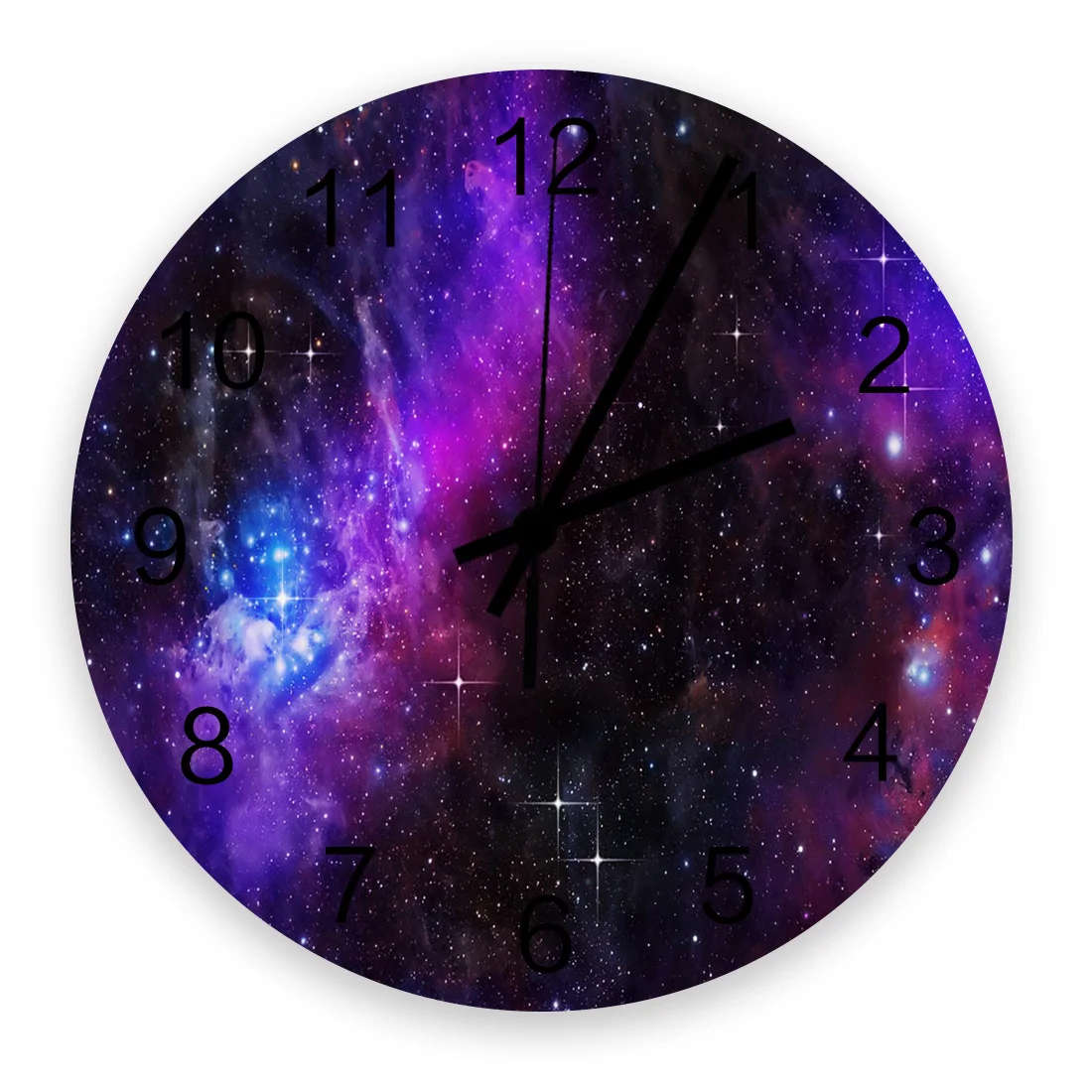 Часы 30 см, звездное небо, Вселенная, звездное освещение, для дома, просто бесшумные декоративные настенные часы, часы для гостиной, настенные... 
Часы 30 см, звездное небо, Вселенная, звездное освещение, для дома, просто бесшумные декоративные настенные часы, часы для гостиной, настенные...