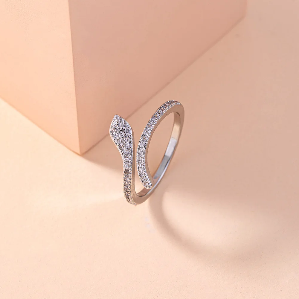 Korean Snake Ring for Women Exaggerated Antique Siver Color Fashion Personality Opening Adjustable Rings
Korean Snake Ring for Women Exaggerated Antique Siver Color Fashion Personality Opening Adjustable Rings