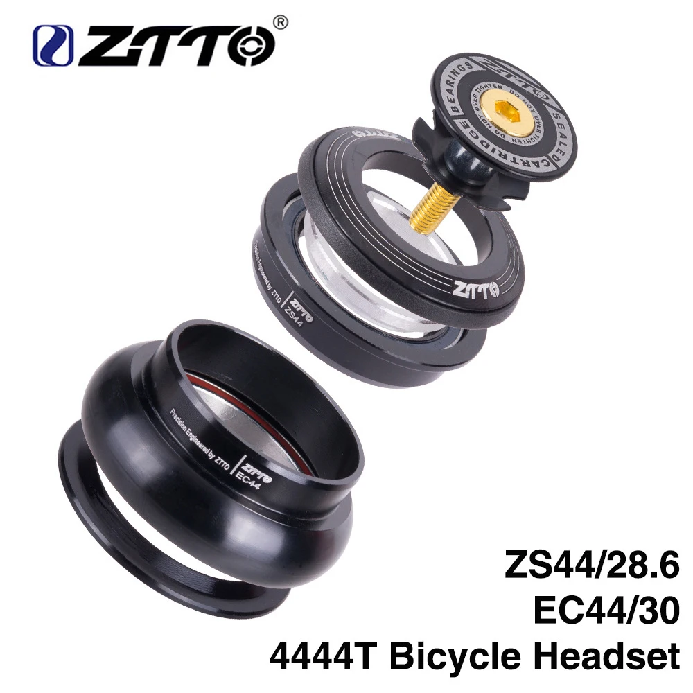 ZTTO 4444T Bicycle Headset MTB 44mm ZS44 EC44 CNC 1 1/8"-1 1/2" Straight Tube Frame To Tapered Tube Fork 1.5 Adapter Headset
ZTTO 4444T Bicycle Headset MTB 44mm ZS44 EC44 CNC 1 1/8"-1 1/2" Straight Tube Frame To Tapered Tube Fork 1.5 Adapter Headset