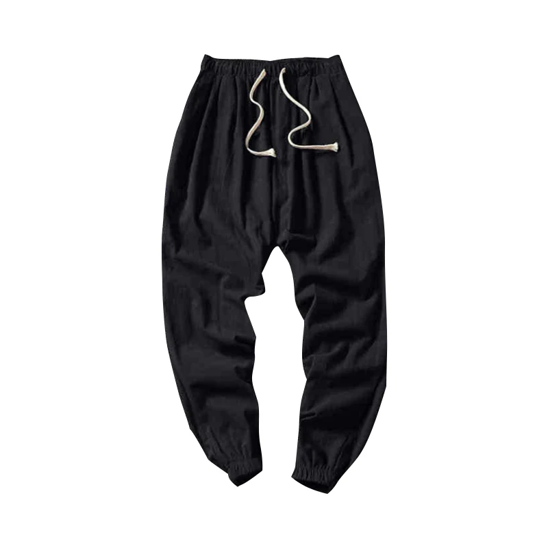 2021 Summer Men Sweatpants Fashion Casual Solid Color Loose Cotton Linen Sport Running Trousers Streetwear Jogging Pants
2021 Summer Men Sweatpants Fashion Casual Solid Color Loose Cotton Linen Sport Running Trousers Streetwear Jogging Pants