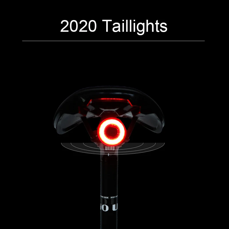 Flashlight Tail Rear Cycling Lights Bicycle Light USB Rechargable Bike Led Lamp for MTB Seatpost Accessories | Спорт и развлечения