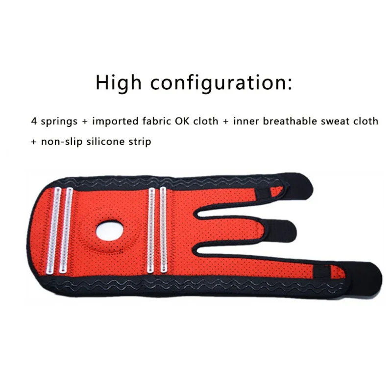 Knee Padded Support Protector Kneepad Kneecap Knee Pads Pressurized Elastic Brace Belt for Running Basketball Volleyball Sports
Knee Padded Support Protector Kneepad Kneecap Knee Pads Pressurized Elastic Brace Belt for Running Basketball Volleyball Sports