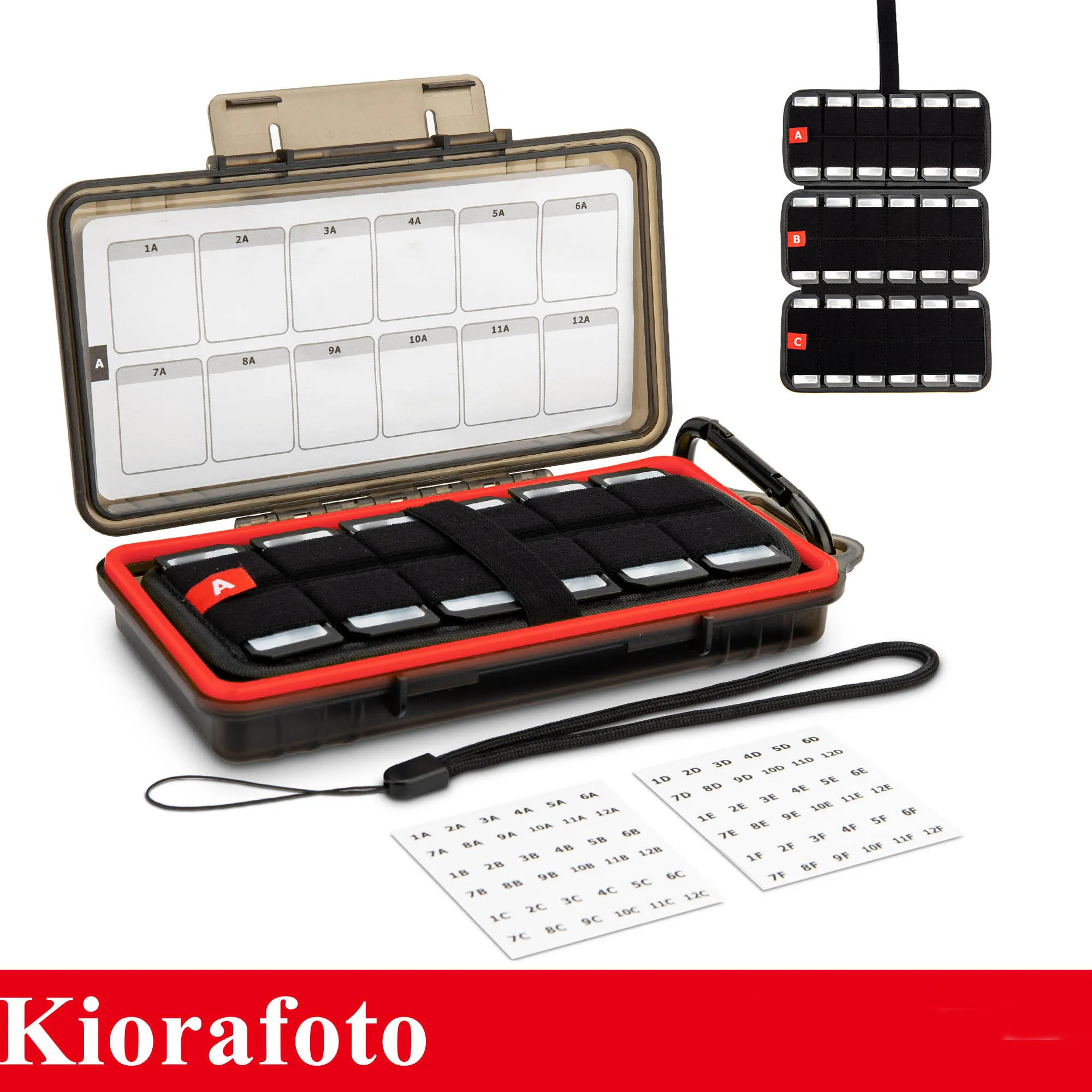 72 Slots Memory Card Case Holder Organizer Keeper for SD SDHC SDXC Cfexpress Type A for Sony PSV PS Vita for Nintendo Switch
72 Slots Memory Card Case Holder Organizer Keeper for SD SDHC SDXC Cfexpress Type A for Sony PSV PS Vita for Nintendo Switch