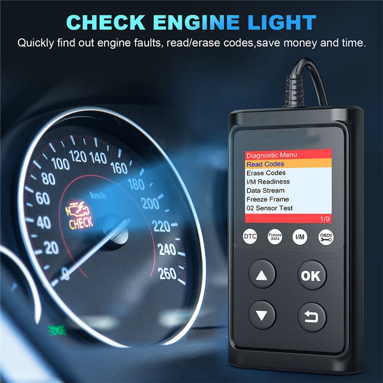 THINKCAR THINKOBD 20 OBD2 Auto Diagnostic Tools Car Scanners Automobile Check Engine Light Diagnostic Scanner Car Code Reader
THINKCAR THINKOBD 20 OBD2 Auto Diagnostic Tools Car Scanners Automobile Check Engine Light Diagnostic Scanner Car Code Reader