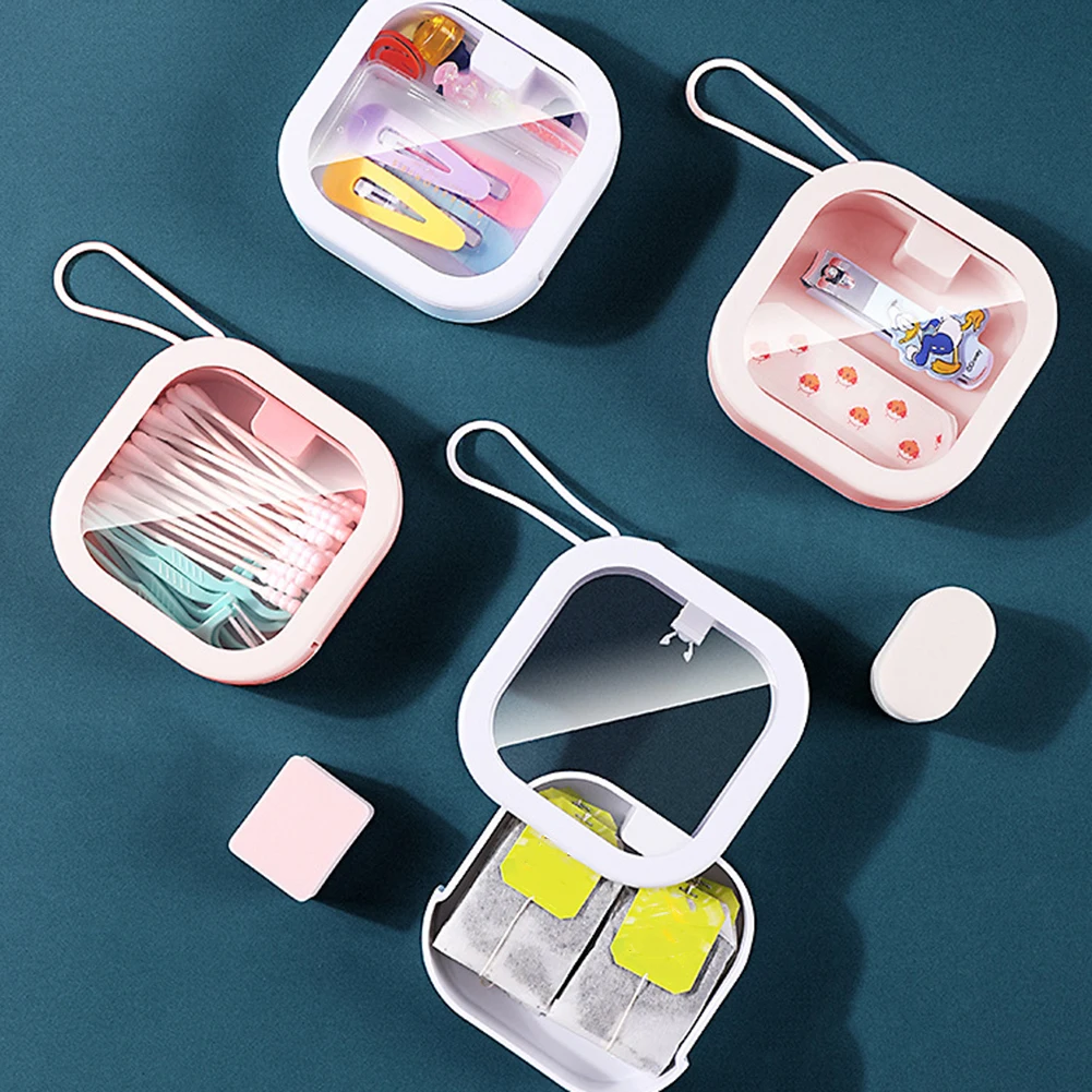 9.5*9.5*3 Cm Mini Storage Box Pocket Organizer Plastic With Tether For Candy Hairpin Cotton Swab Tea Bag Storage Boxes Bins
9.5*9.5*3 Cm Mini Storage Box Pocket Organizer Plastic With Tether For Candy Hairpin Cotton Swab Tea Bag Storage Boxes Bins