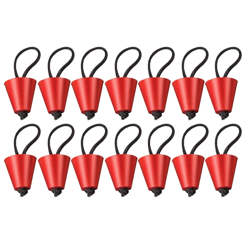 Pack of 14 Universal Kayak Scupper Plug Kit Silicone Scupper Drain Holes Stopper Bung with Lanyard for Kayaks Canoes
Pack of 14 Universal Kayak Scupper Plug Kit Silicone Scupper Drain Holes Stopper Bung with Lanyard for Kayaks Canoes