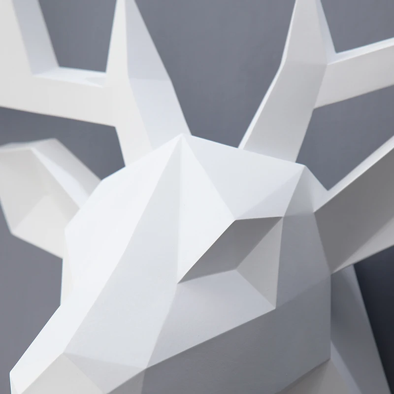 3D,Deer Head,Statue,Room Wall Decor,Sculpture,43*16*36cm,Animal Figurine Miniature,Modern Art,Home Decorations Accessories
3D,Deer Head,Statue,Room Wall Decor,Sculpture,43*16*36cm,Animal Figurine Miniature,Modern Art,Home Decorations Accessories