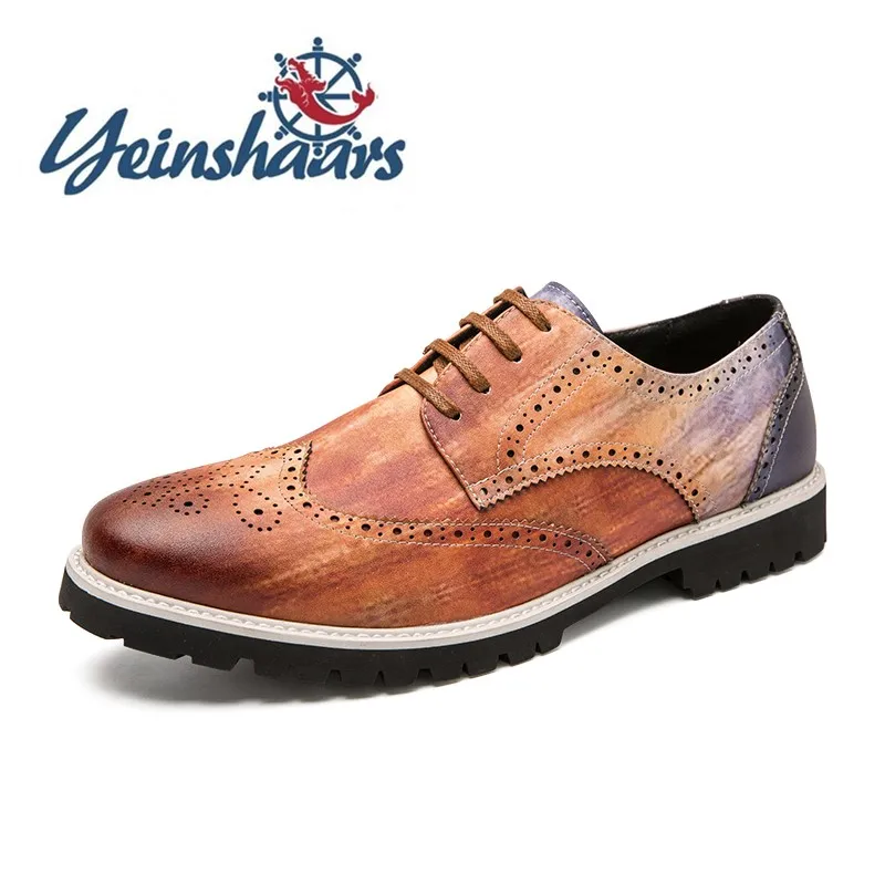 Men Leather Shoes Men Dress Shoes Formal Office Wedding Footwear For Men Retro Brogue Shoes Brand Mens Oxfords Male Fashion Shoe
Men Leather Shoes Men Dress Shoes Formal Office Wedding Footwear For Men Retro Brogue Shoes Brand Mens Oxfords Male Fashion Shoe