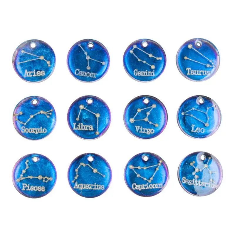 12 Constellations Discs Pendant Liquid Epoxy Resin Silicone Mold Jewelry Making Tools uv resin mold Christmas Halloween Gifts
12 Constellations Discs Pendant Liquid Epoxy Resin Silicone Mold Jewelry Making Tools uv resin mold Christmas Halloween Gifts