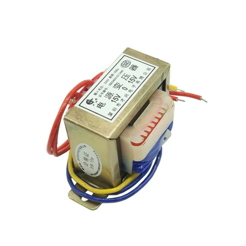 Силовой трансформатор EI57-25 DB-15VA 220 В на двойной 15 В 0,5 А 15 В*2 15 Вт двойной
Силовой трансформатор EI57-25 DB-15VA 220 В на двойной 15 В 0,5 А 15 В*2 15 Вт двойной