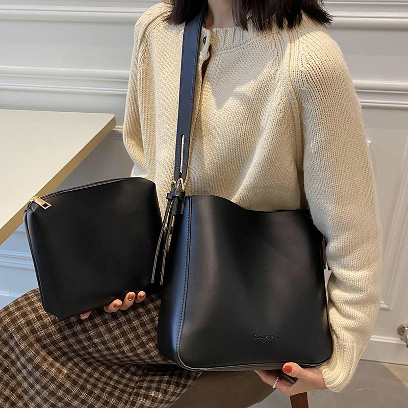 High Quality Women Pu Leather Handbags Small Bucket Bags Fashion Ladies Crossbody Bags for Women Casual Female Shoulder Tote Bag
High Quality Women Pu Leather Handbags Small Bucket Bags Fashion Ladies Crossbody Bags for Women Casual Female Shoulder Tote Bag