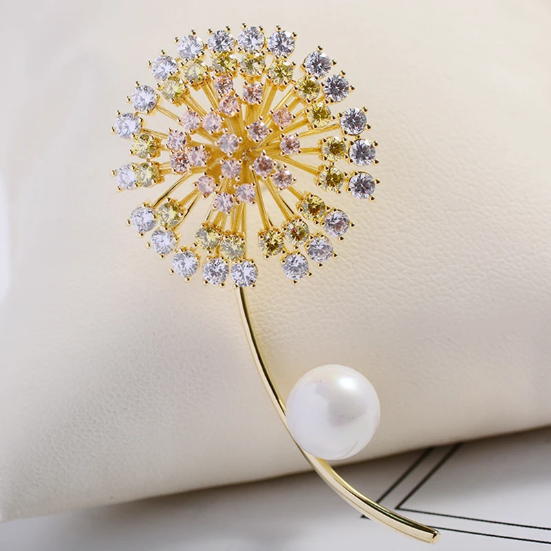 Bad Guy Zircon Brooches for Women's Brooch Pin Golden and Red Dandelion Fashion Jewelry Clothes Scarf Buckle Garment Accessories
Bad Guy Zircon Brooches for Women's Brooch Pin Golden and Red Dandelion Fashion Jewelry Clothes Scarf Buckle Garment Accessories