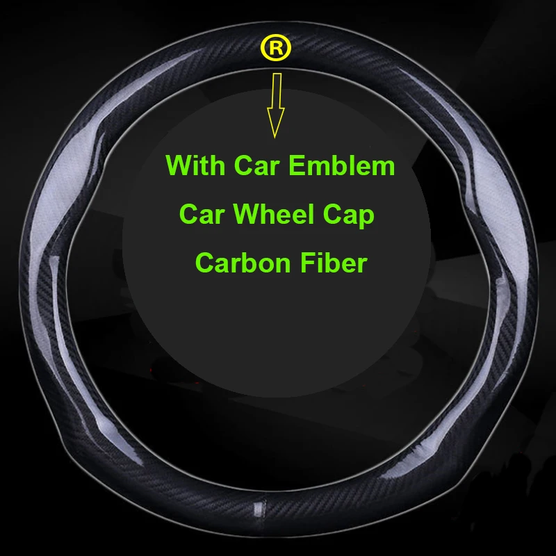 1Pcs 380mm For All Car Moedel Car Steer Wheel Cover Carbon Fiber Auto Steering Wheel Hub Cover 
1Pcs 380mm For All Car Moedel Car Steer Wheel Cover Carbon Fiber Auto Steering Wheel Hub Cover