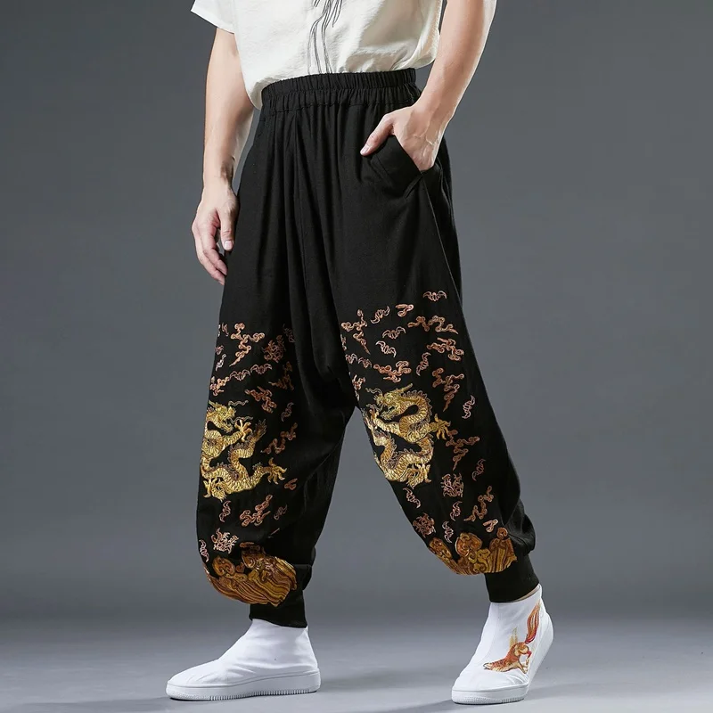 Chinese Dragon Harem Pants Men Joggers Sweatpants Japanese Streetwear Men Pants Streetwear Trousers Work Mens Pants 2021 KK3468
Chinese Dragon Harem Pants Men Joggers Sweatpants Japanese Streetwear Men Pants Streetwear Trousers Work Mens Pants 2021 KK3468