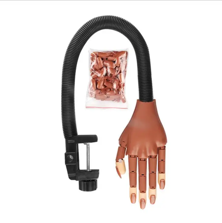 Professional Manicure Practice Hand Flexible Movable Nail Art False Hand Adjustable Training Model Hand With 100Pcs Nail Tips
Professional Manicure Practice Hand Flexible Movable Nail Art False Hand Adjustable Training Model Hand With 100Pcs Nail Tips