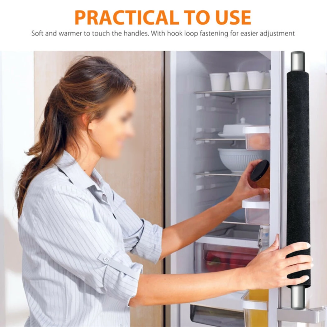 2Pcs Refrigerator Door Handle Cover Kitchen Appliance Decor Fridge Oven Handle Antiskid Door Knob Protector Accessories
2Pcs Refrigerator Door Handle Cover Kitchen Appliance Decor Fridge Oven Handle Antiskid Door Knob Protector Accessories