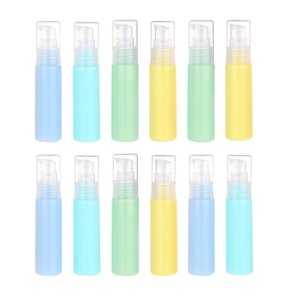 12pcs 30ml Colorful Lotion Bottle Treatment Pump Sample Sack Small Sample Bottles Cosmetics Package Bottles Portable Travel Bott
12pcs 30ml Colorful Lotion Bottle Treatment Pump Sample Sack Small Sample Bottles Cosmetics Package Bottles Portable Travel Bott