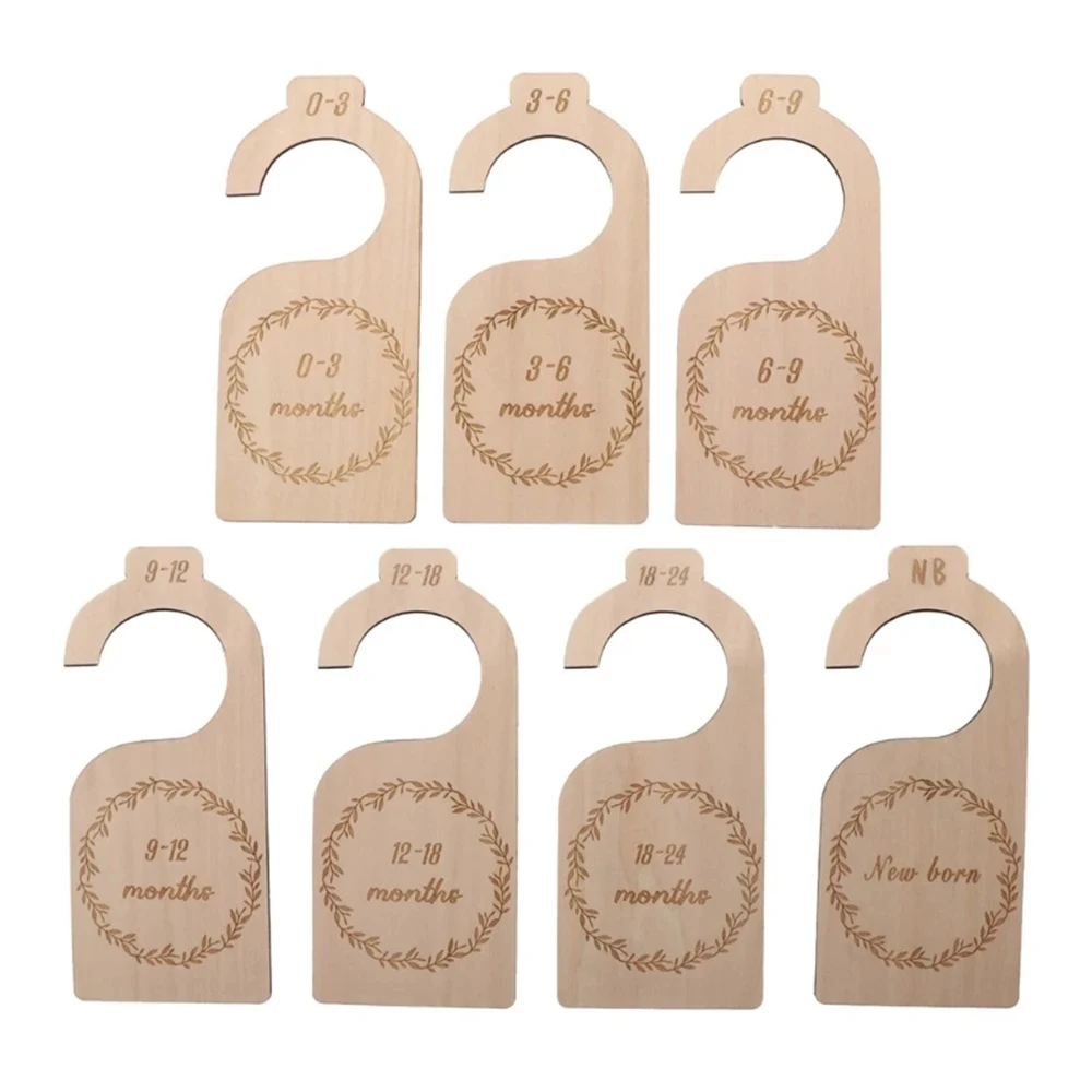 7Pc/Set Newborn 24 Months Baby Closet Dividers Wood Nursery Clothes Organizers Infant Wardrobe Divider Label For 0-7 Years Old
7Pc/Set Newborn 24 Months Baby Closet Dividers Wood Nursery Clothes Organizers Infant Wardrobe Divider Label For 0-7 Years Old